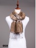 Fashion Scarf W/ Linear Pattern